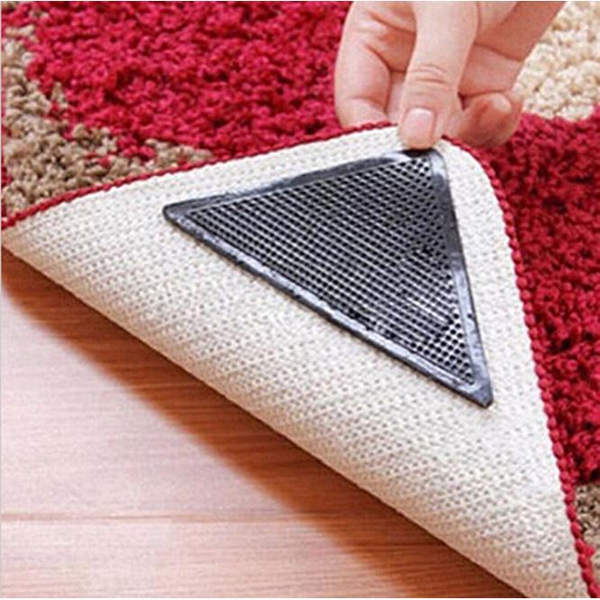 Upe-4 Chiếc Thiết Thực Chống Trượt Kẹp Thảm Sáng Tạo Thảm Thảm Kẹp