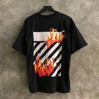 Áo thun off white bàn tay lữa ⭐️🔥 unisex cao cấp