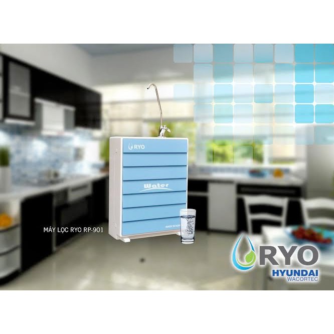 [Miễn Phí Vận Chuyển & Lắp Đặt] Máy Lọc Nước RYO HYUNDAI RP901 - UF 5 cấp lọc, Không dùng điện, Nhập khẩu Chính hãng | BigBuy360 - bigbuy360.vn