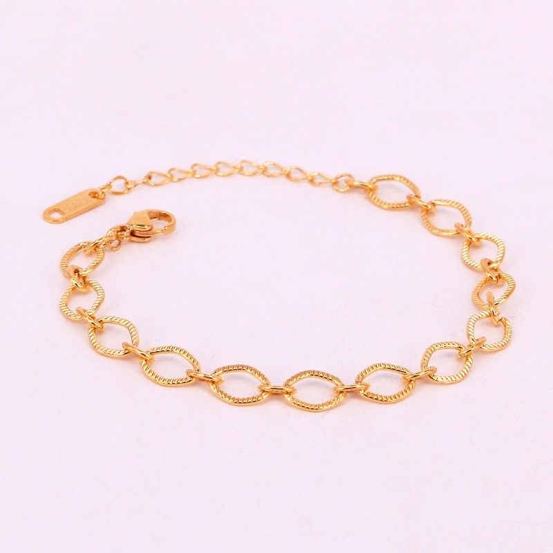 [FreeShip] Lắc tay nữ titan vòng tròn đơn giản H14-409 - CAM KẾT KHÔNG BAY MÀU