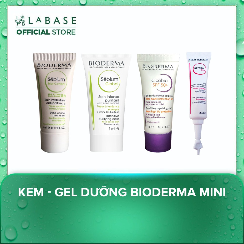 Kem dưỡng Bioderma mini - Hàng Nhập Khẩu