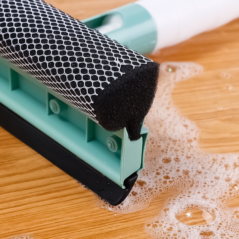 Cây Gạt Nước Hai Mặt Có Bình Xịt Nước Màu Sắc Ngẫu Nhiên Dùng Để Vệ Sinh Cửa Sổ/Cửa Kính