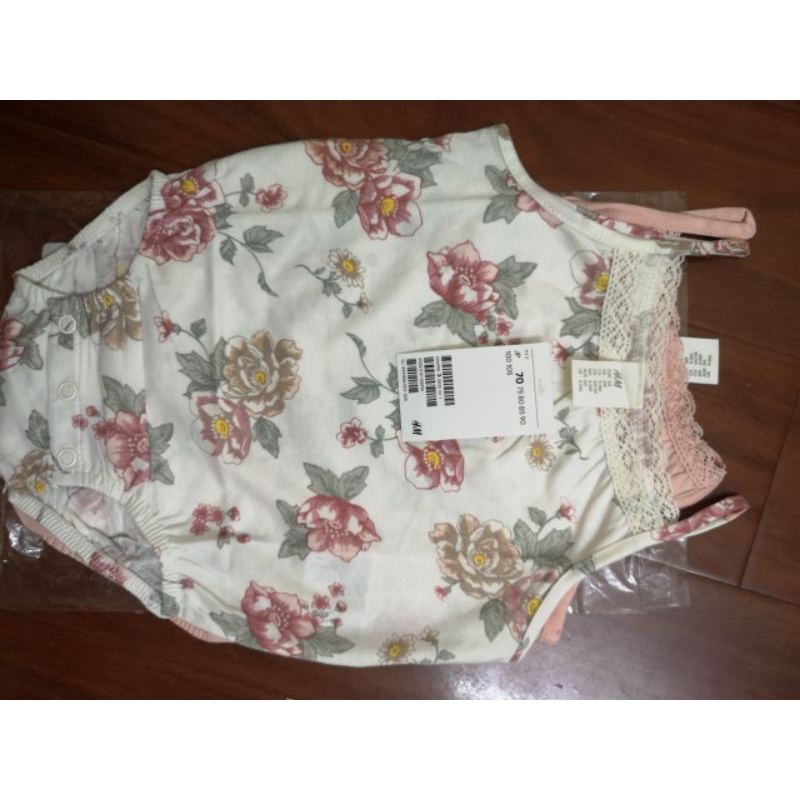 Set 2 body hai dây cho bé H&M Auth HM