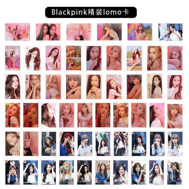 ( không hộp) Lomo blackpink gồm 30 ảnh tập ảnh in hình nhóm nhạc idol hàn quốc