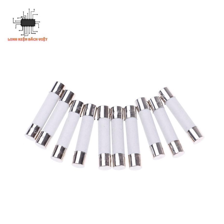 Cầu chì sứ 15A 250V 6x30mm chất lượng tốt, độ bền cao.