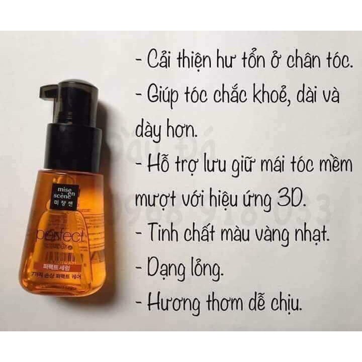 Tinh dầu dưỡng tóc MISSEN