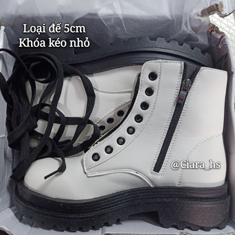 [Kèm ảnh thật - Order] Giày Boots kéo khóa loại đẹp đế cao dày đẹp 6cm | BigBuy360 - bigbuy360.vn