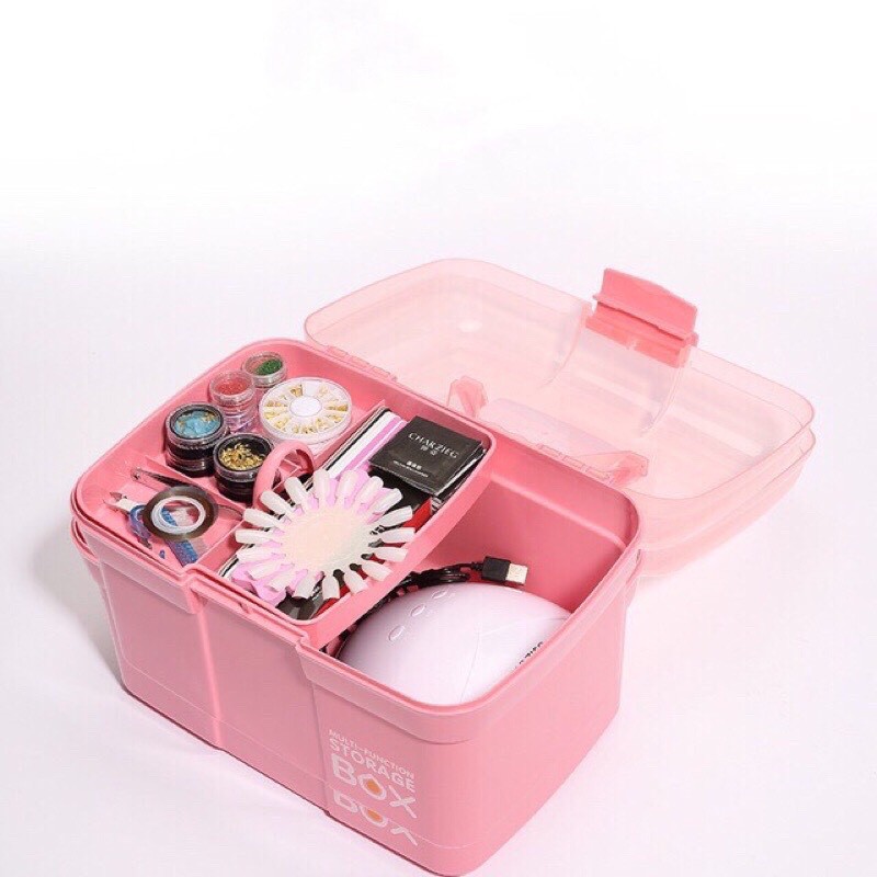 Cốp Nhựa Đựng Đồ Nail - Mi - Makeup 154