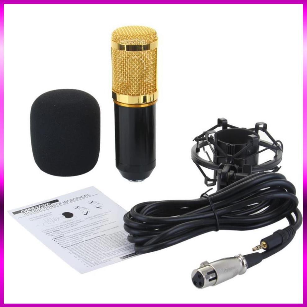 Bộ Micro BM800/ Thu Âm/ Karaoke Online/Live Stream Chuyên Nghiệp Chất Lượng