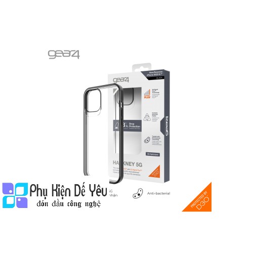 Ốp lưng chống sốc Gear4 D3O Hackney 5G 4m cho iPhone 12 Pro Max