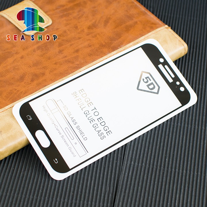 Kính cường lực 9D Samsung Galaxy J7 Pro SM-J730 full màn hình - Trong suốt - Cảm ứng mượt mà