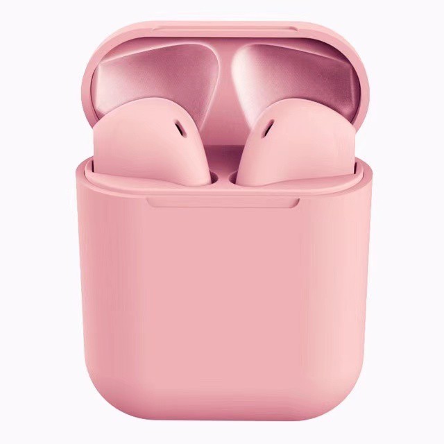 Tai Nghe Bluetooth i12 Cảm Biến Vân Tay Màu Sắc macaron Dễ Thương