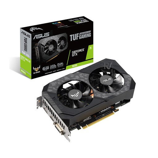 Card màn hình ASUS GeForce GTX 1660 6GB GDDR5 TUF (TUF-GTX1660-6G-GAMING)