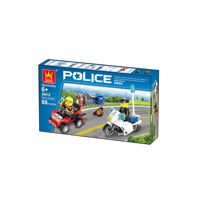 Lego Ghép Hình Cảnh Sát