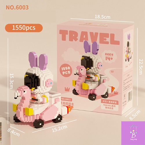 Đồ Chơi Lăp Ráp Phi Hành Gia Du Hành Vũ Trụ- Phi Hành Gia Lái Xe  Làm Quà Tặng Trang Trí Sinh Nhật - Chưng Bày Độc Đáo