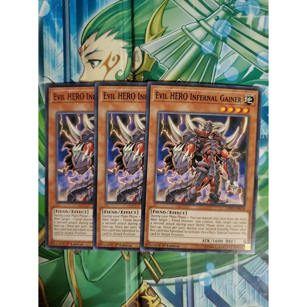 THẺ BÀI YUGIOH Evil HERO Infernal Gainer