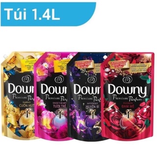 Túi xả downy đậm đặc đam mê/huyền bí 1,4l