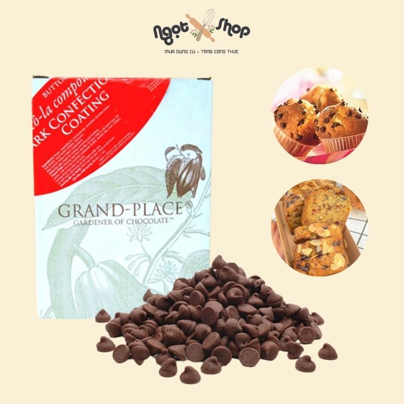 Socola chip đen Grand Place 100g