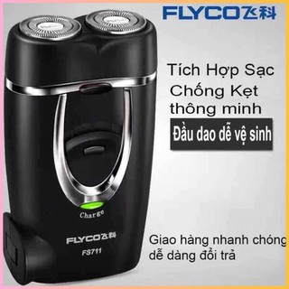Máy cạo râu chính hãng Flyco Fs711, Fs812 sạc Pin tiện dụng - Hàng Thương Hiệu
