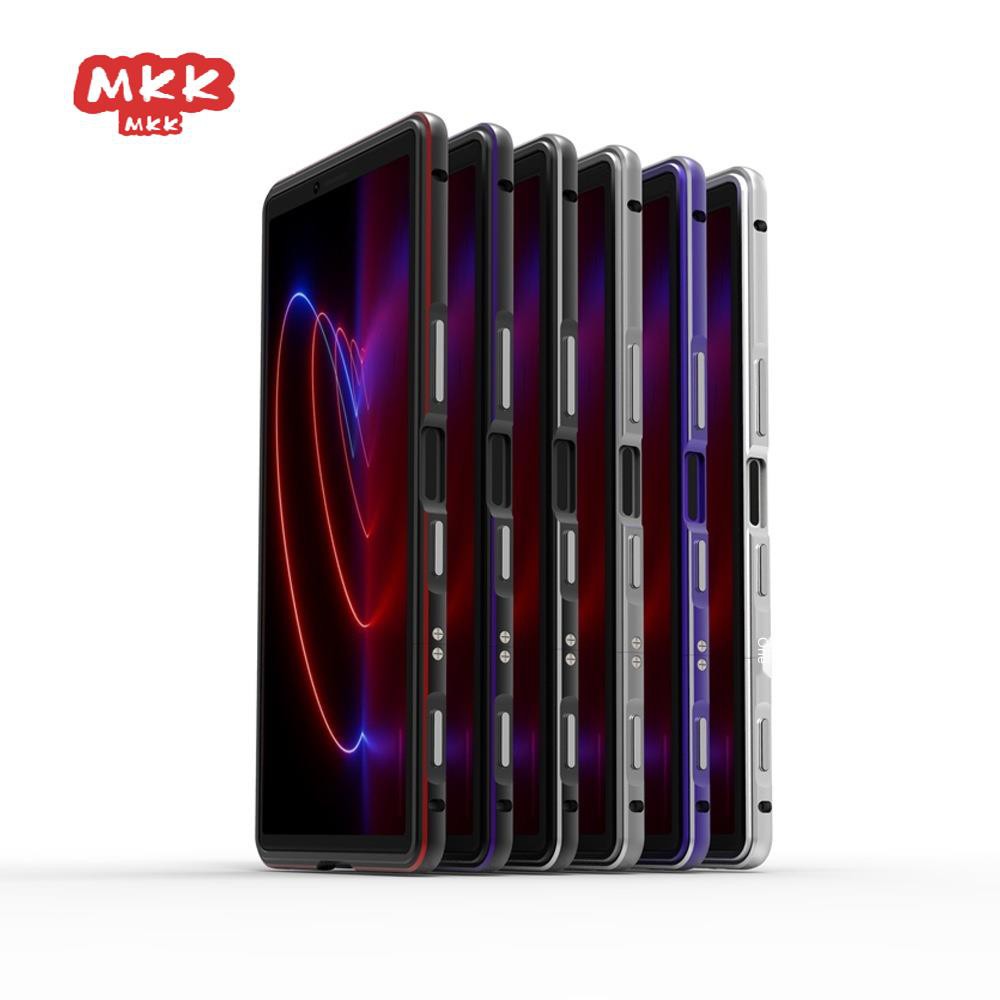 Ốp Điện Thoại Viền Kim Loại Hai Màu Cho Sony Xpreia1 / X1 Ii / 10 2nd