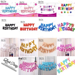 BÓNG CHỮ HAPPY BIRTHDAY - MẪU MỚI