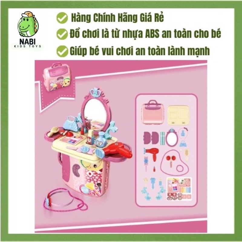Đồ Chơi Trang Điểm Bé Gái-Hộp Đựng Đồ Trang Điểm