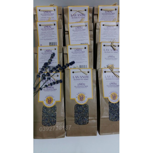 [6g dùng thử] TRÀ OẢI HƯƠNG PHÁP - COOKING LAVENDER