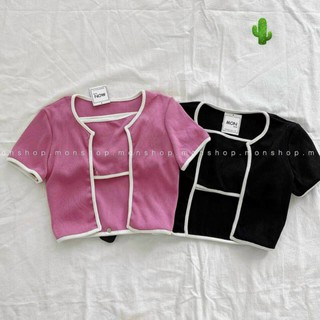 SET ÁO CROPTOP 2 MÓN (ÁO ỐNG + KHOÁC) HOTTREND CỰC ĐẸP