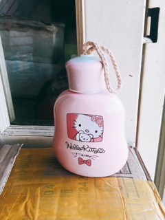 Bình nước thủy tinh lúa mạch 300ml