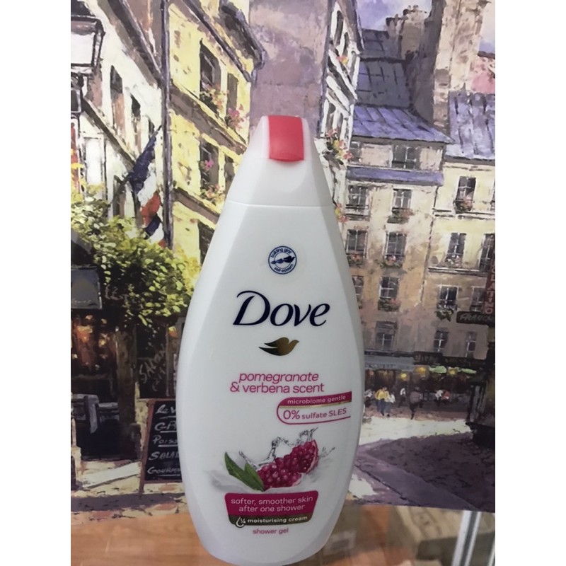 Sữa tắm dove 500 ml đủ màu như hình