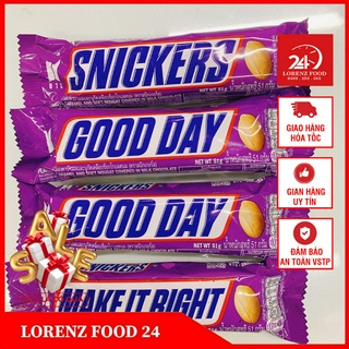 Socola nhân đậu phộng Snickers 51g