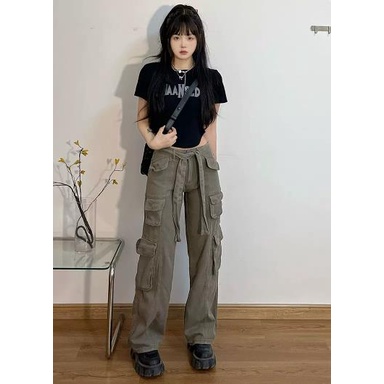 Áo Thun Cotton Ngắn Tay Phong Cách Đường Phố Âu Mỹ Thời Trang Mùa Hè Cho Nữ