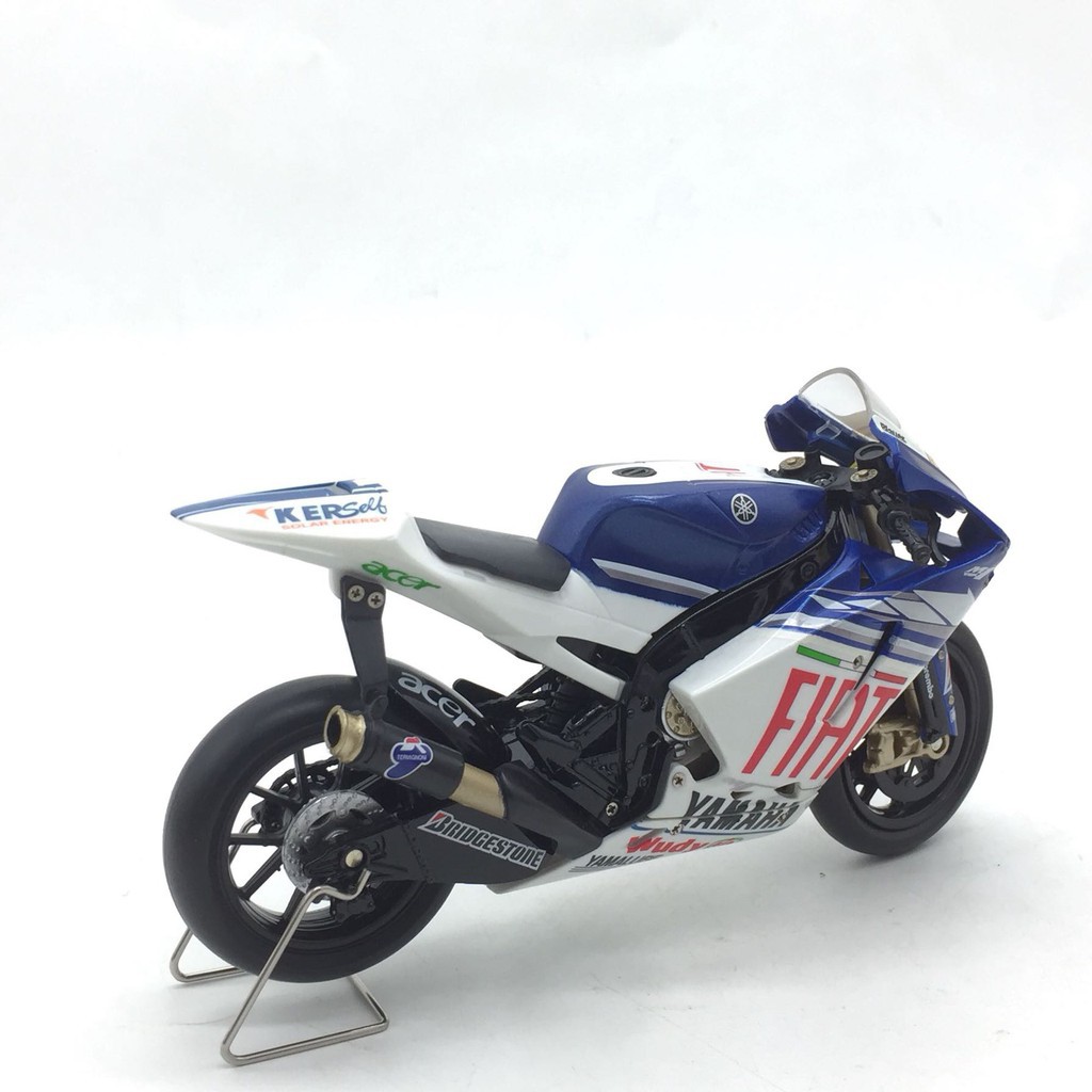 Mô Hình Xe Mô Tô Yamaha Moto Gp M1 Dài 17cm Tỉ Lệ 1: 12