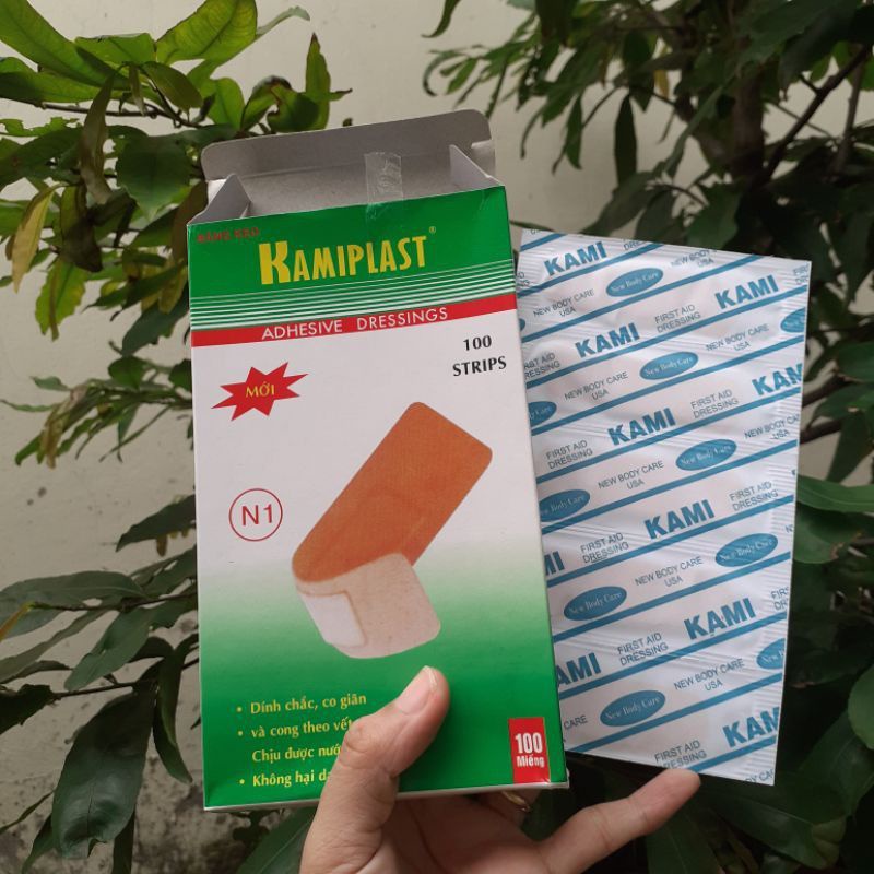 Combo 50 miếng băng cá nhân KAMIPLAST