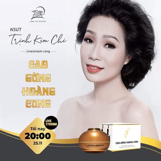 CAO GỪNG HOÀNG CUNG - Cao tan mỡ