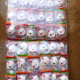 Kẹo marshmallow mặt cười có nhân (60 chiếc)
