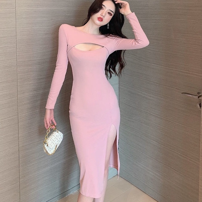 Đầm Dài Thiết Kế Mới Quyến Rũ Thời Trang Dành Cho Mùa Thu