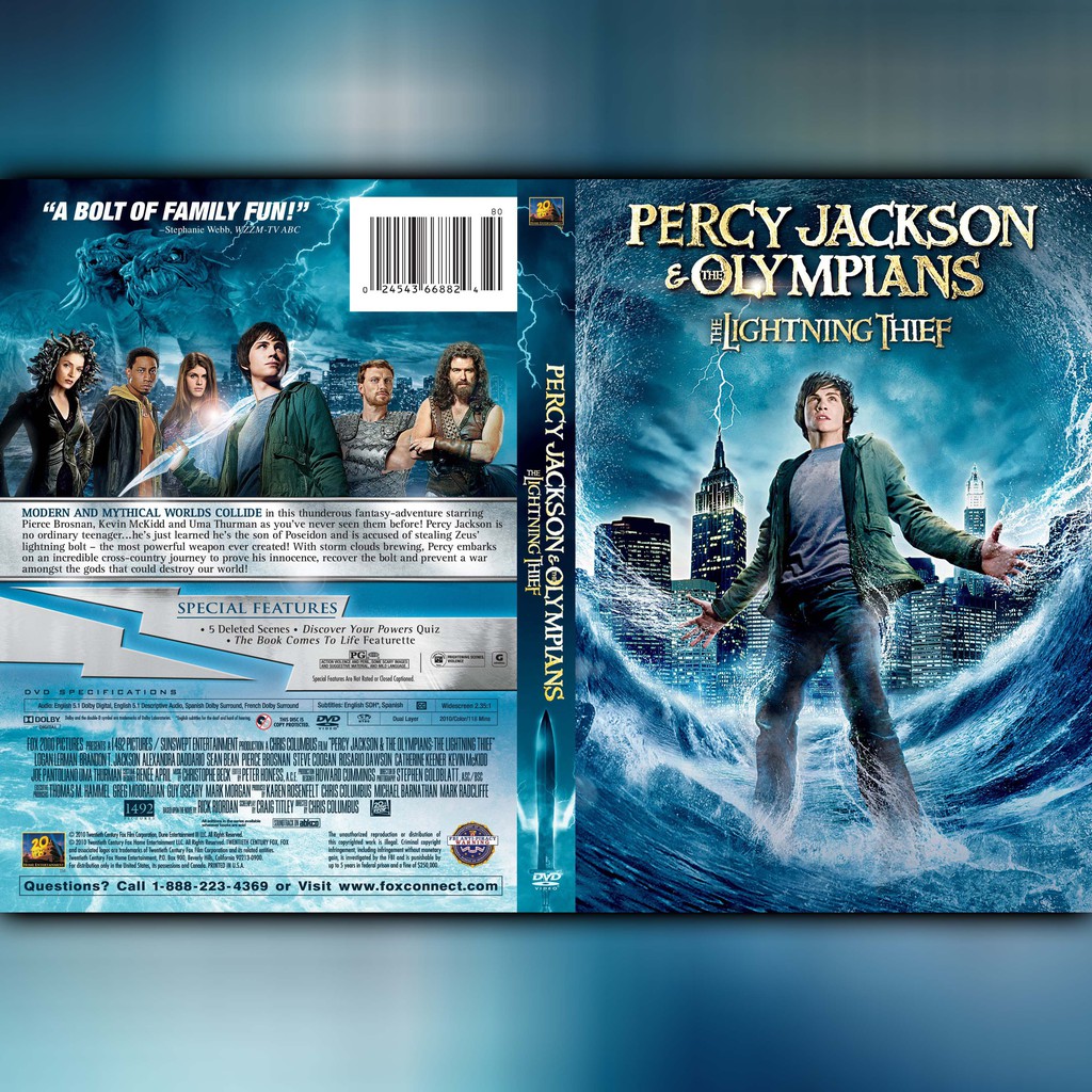 Áo Hoodie In Hình Percy Jackson & the Lightning Độc Đáo