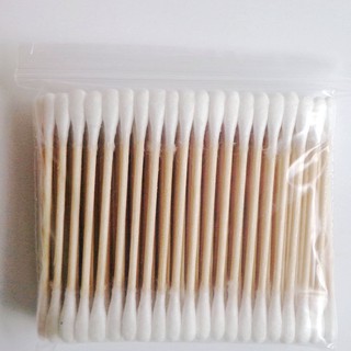 Bịch 100 Bông tăm vệ sinh ngoáy tai