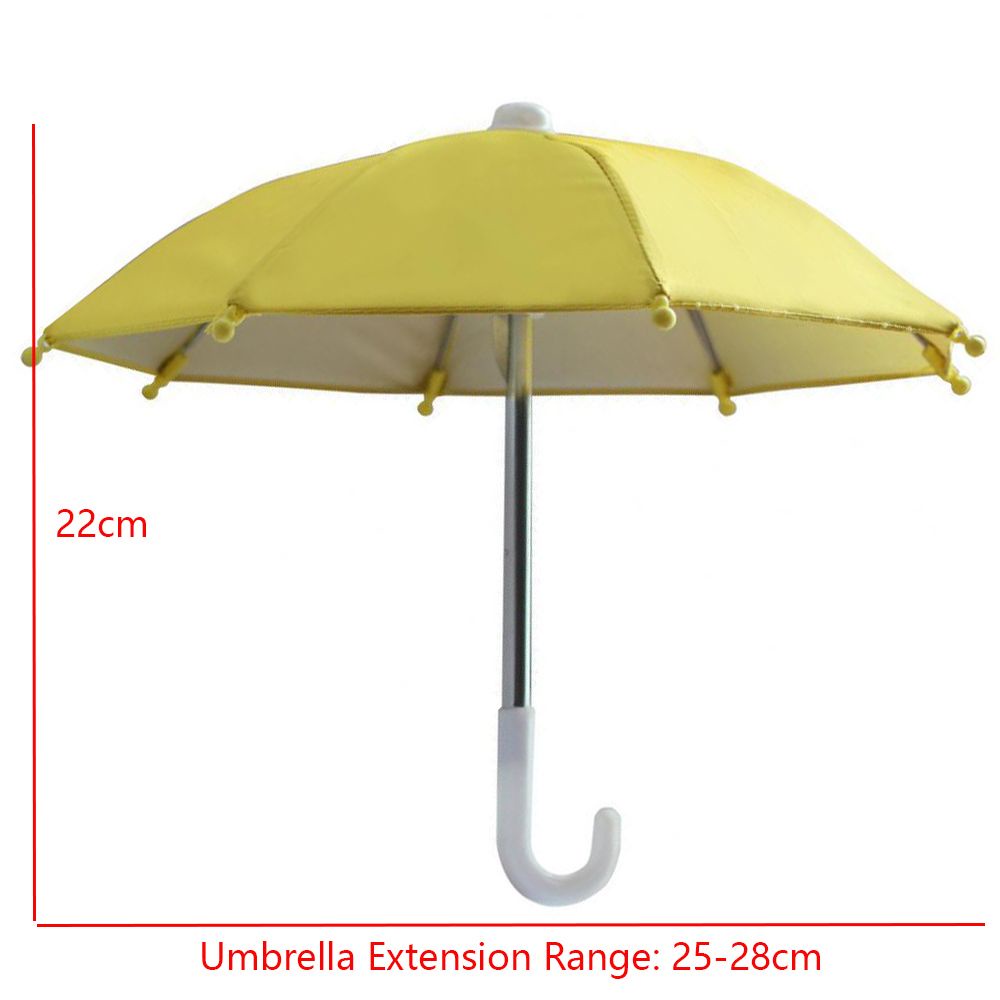 Giá Đỡ Điện Thoại Mini Chống Thấm Nước Gắn Dù Che Nắng Cho Xe Đạp / Xe Máy