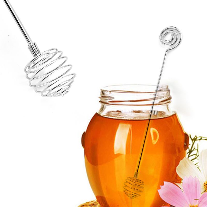 Set 6 Que Khuấy Mật Ong Bằng Thép Không Gỉ