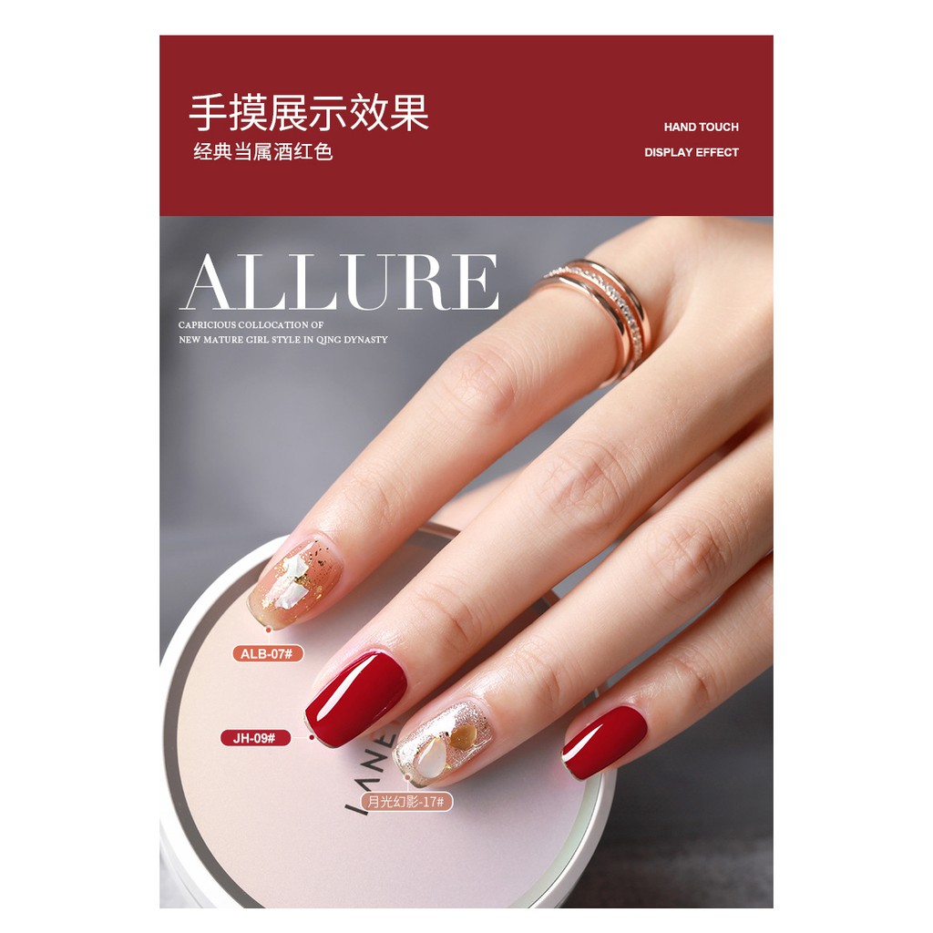 Sơn Gel AS | Mã JH | Đỏ Cổ Điển