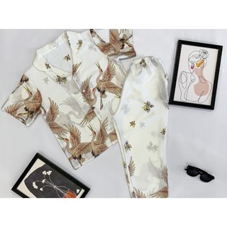 [PIJAMA] Bộ ngủ lụa cao cấp