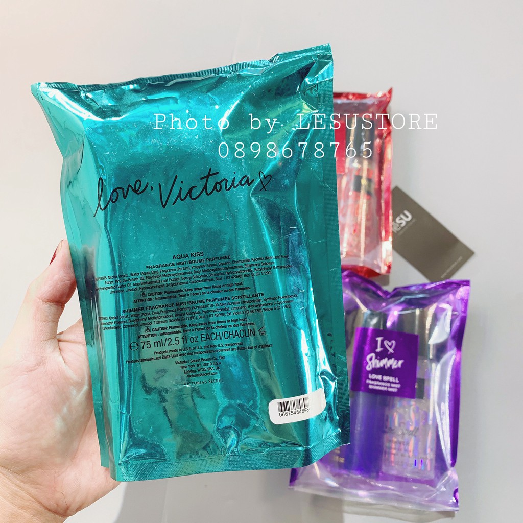 ẢNH THẬT Set 2 chai xịt thơm body VIC 75ml | BigBuy360 - bigbuy360.vn