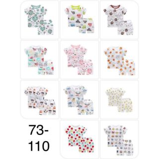 Combo Bộ cotton giấy cộc tay bé trai bé gái