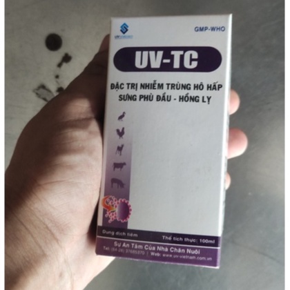 [DT] UV- TC 100ml tiêu chảy chỉ dùng trong thú y