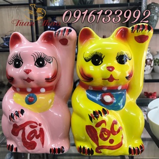 mèo tài lộc tiết kiệm