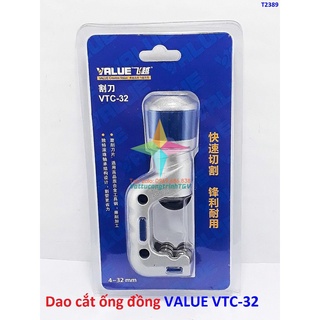 Dao cắt ống đồng VALUE VTC-32(4~32mm)