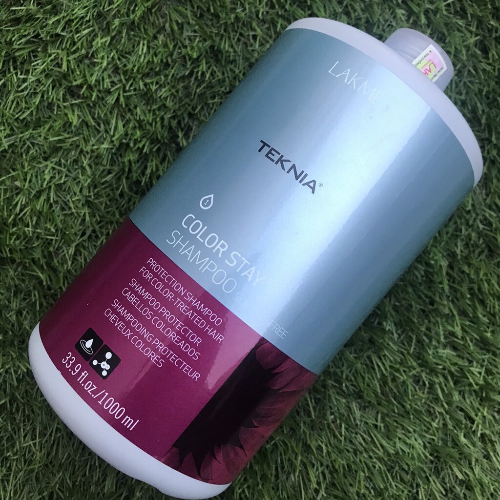 Dầu gội xả giữ màu tóc nhuộm Lakme Teknia Color Stay Free Sunfat Shampoo 1000mlx2 ( New 2019)