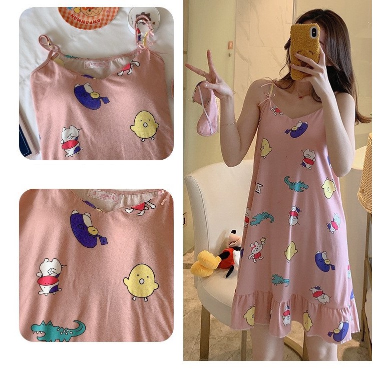 Váy Bầu Mặc Nhà Xinh -VN48